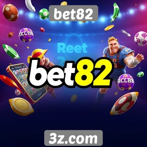 Variedade de jogos disponíveis na plataforma bet82